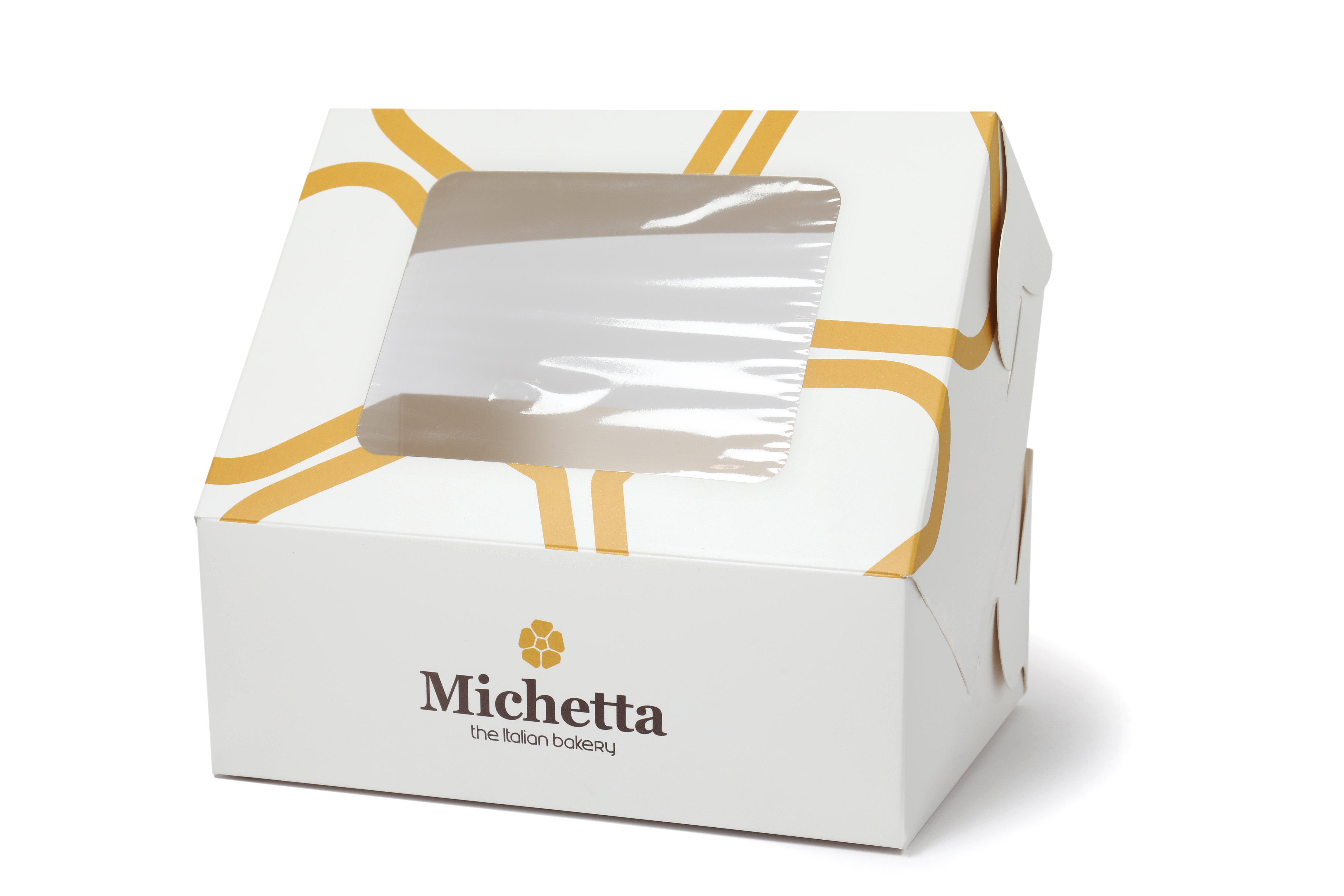 Pencereli Pasta Kutusu Orta Boy